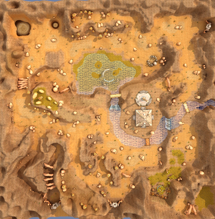 Junon: El Verloon Desert Map