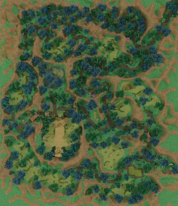 Eldeon: Forest of Wandering Map