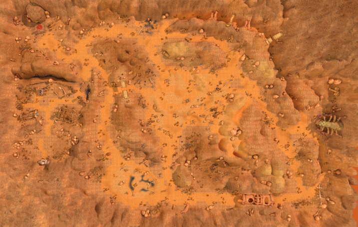 Junon: Desert of the Dead Map